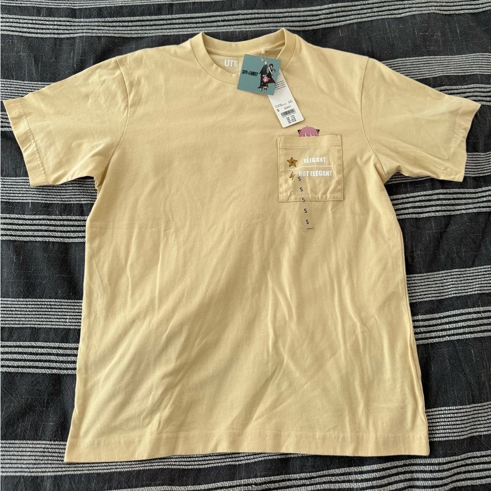 NWT - Spy Family Anya T-Shirt - Unisex Small - Uniqlo